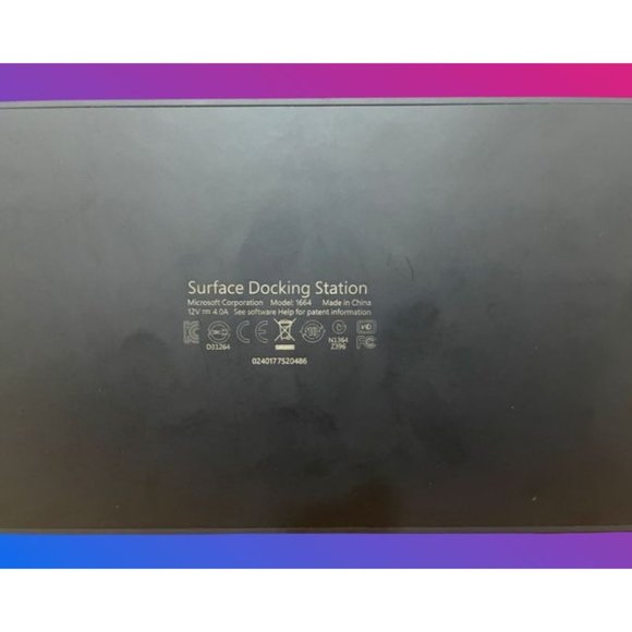 Docking Station for Surface Pro 3, Model: 1664, Open Box, No Pwr Supp. - Picture 14 of 16